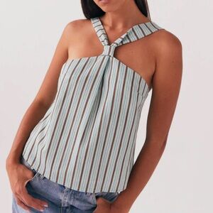 NWT peppermayo striped tank